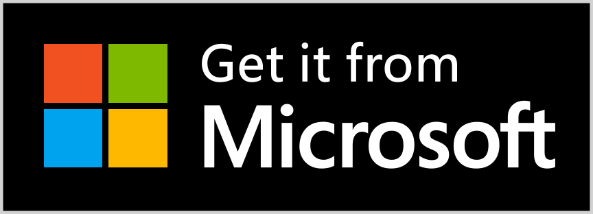 Microsoft Store English badge
